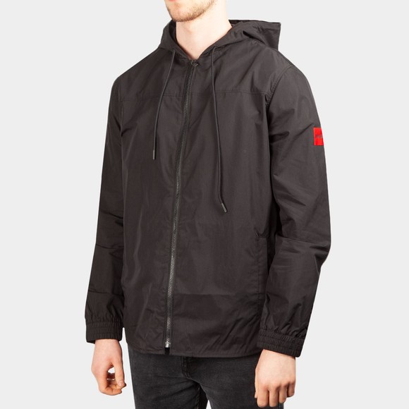 HUGO Mens Black Ebindo Hooded Jacket main image