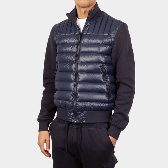 Mackage Mens Blue Collin Mixed Jacket main image