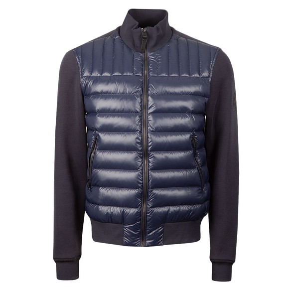 Mackage Mens Blue Collin Mixed Jacket main image