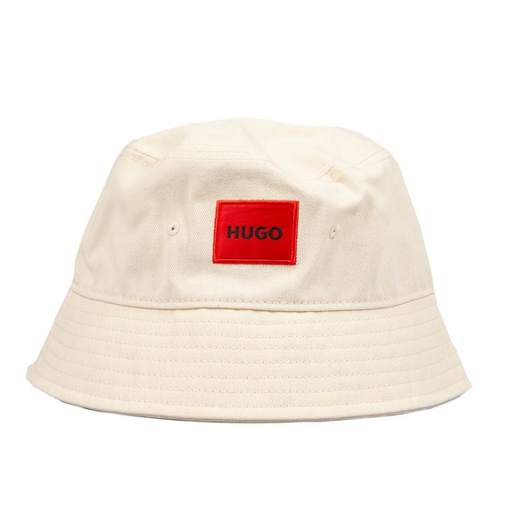 HUGO Mens Off-White Men X 555 Bucket Hat main image