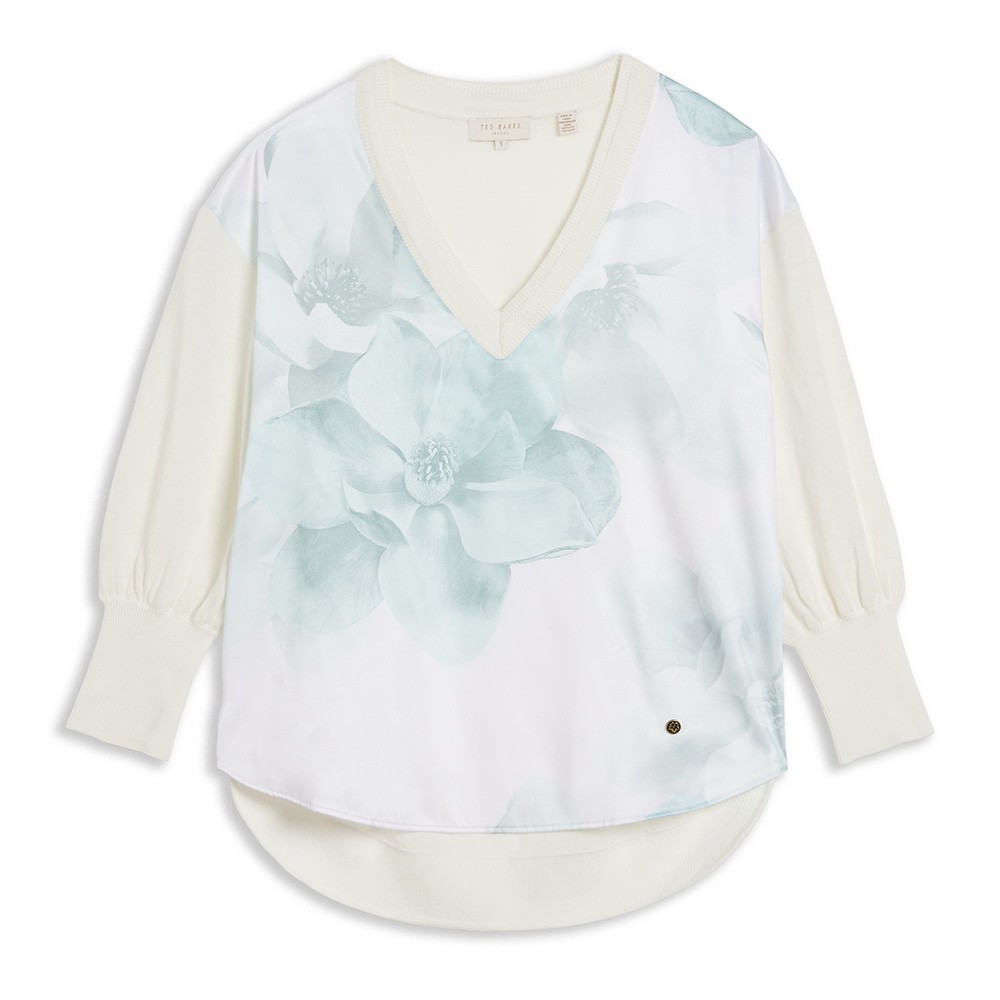 

Siano Woven Front Sweater