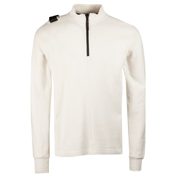 Ma.Strum Mens Grey DFP Funnel Neck Zip Top #1