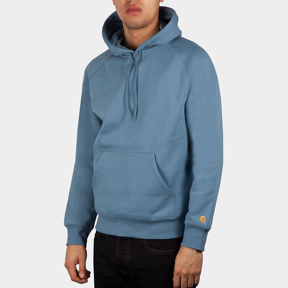 Carhartt WIP Mens Blue Chase Overhead Hoody #2