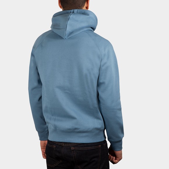 Carhartt WIP Mens Blue Chase Overhead Hoody #4