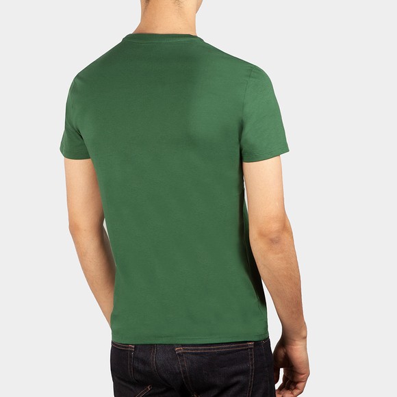 Lacoste Mens Green TH6709 Pima Cotton T-Shirt main image