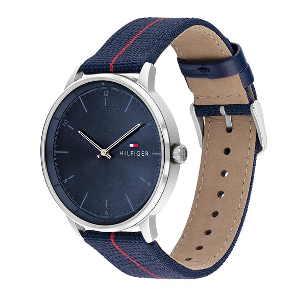 Tommy Hilfiger Mens Blue 1791844 Watch main image