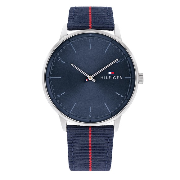 Tommy Hilfiger Mens Blue 1791844 Watch main image