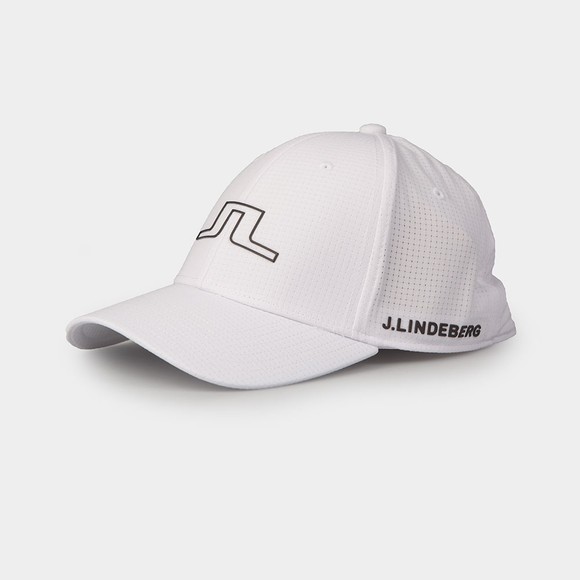 J.Lindeberg Mens White Caden Golf Cap #2