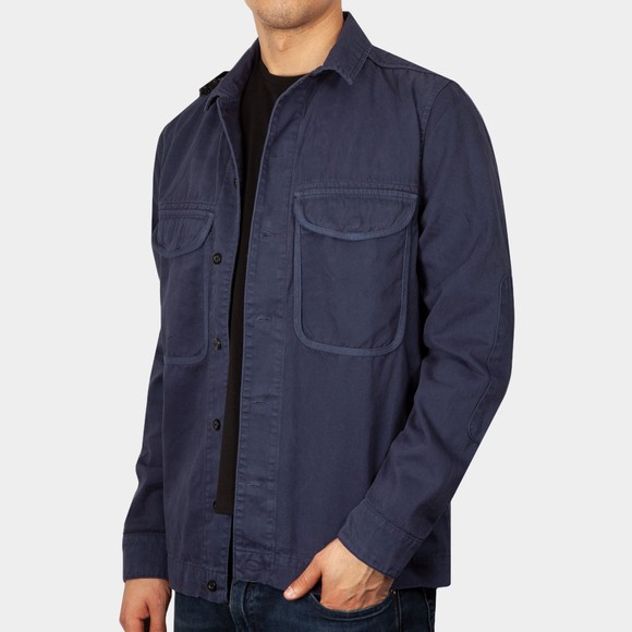 Ma.Strum Mens Blue GD Two Pocket Overshirt main image