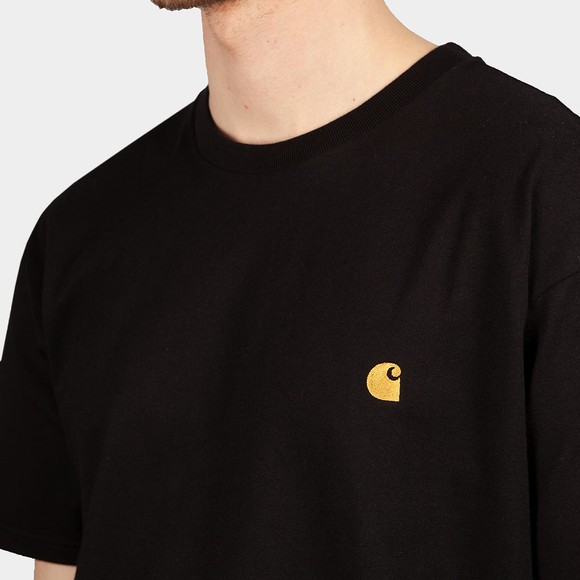 Carhartt WIP Mens Black Chase T Shirt #3