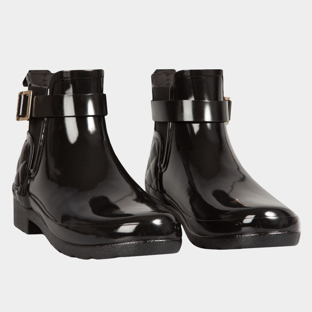Refined Gloss Hunter Quilted Chelsea Hunter Women's Quilted