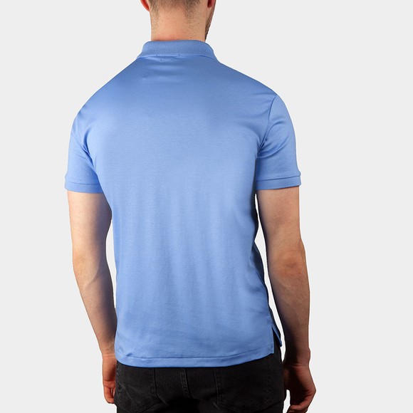 Polo Ralph Lauren Mens Blue Slim Fit Pima Polo Shirt #4