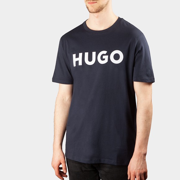 HUGO Mens Blue Dulivio T Shirt #2