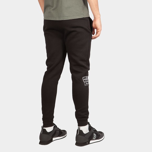Mercier Mens Black Paris Badge Mono Jogger main image