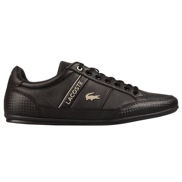 Lacoste Mens Black Chaymon 0721 3 CMA Leather Trainer main image