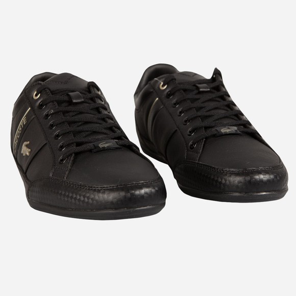 Lacoste Mens Black Chaymon 0721 3 CMA Leather Trainer main image