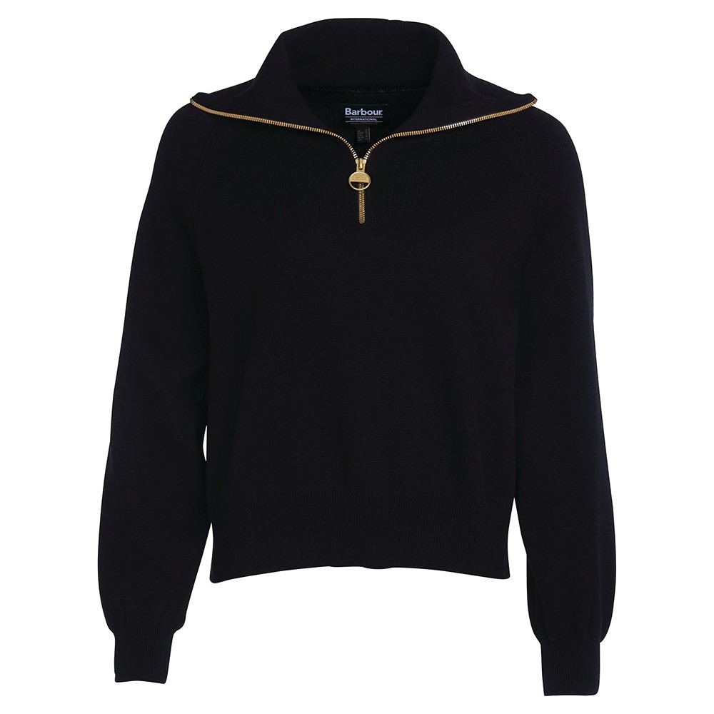 Ballerio Knitted Quarter Zip Jumper