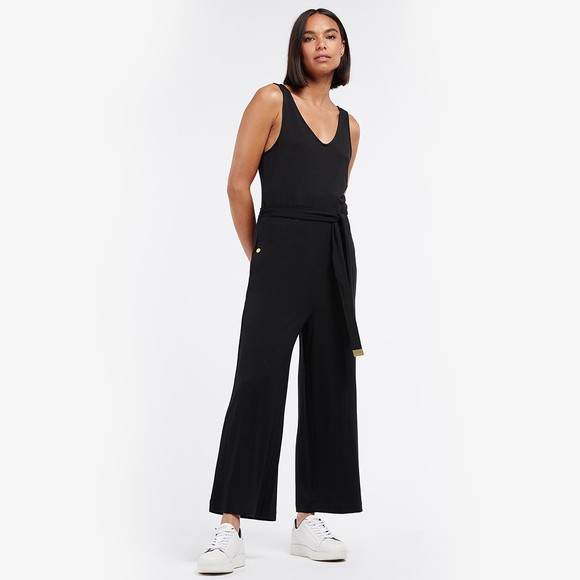 Barbour International Womens Black Ballerio Jumpsuit #2