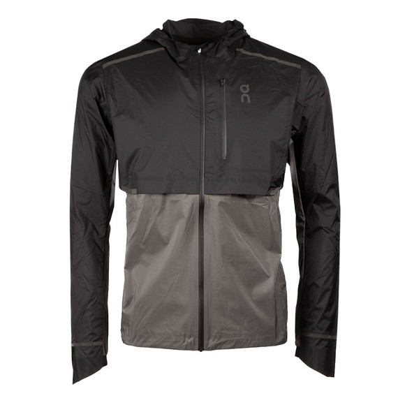 On Running Mens Black Weather Jacket #1
