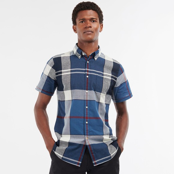 Barbour Lifestyle Mens Blue S/S Douglas Shirt main image