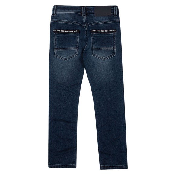 BOSS Boys Blue J24759 Jogger Jean main image