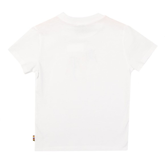 Paul Smith Junior Boys White Multi Colour Zebra T Shirt main image