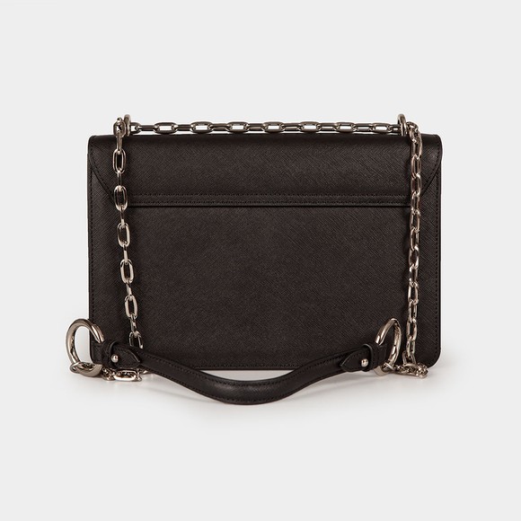 Vivienne Westwood Womens Black Debbie Large Bag With Flap #2
