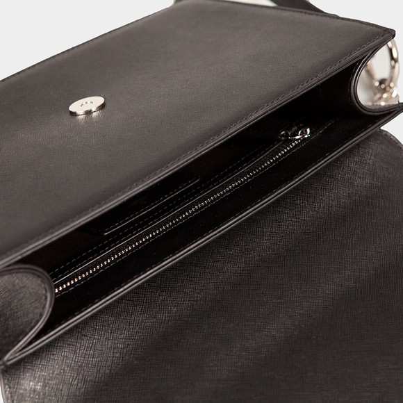 Vivienne Westwood Womens Black Debbie Large Bag With Flap #3