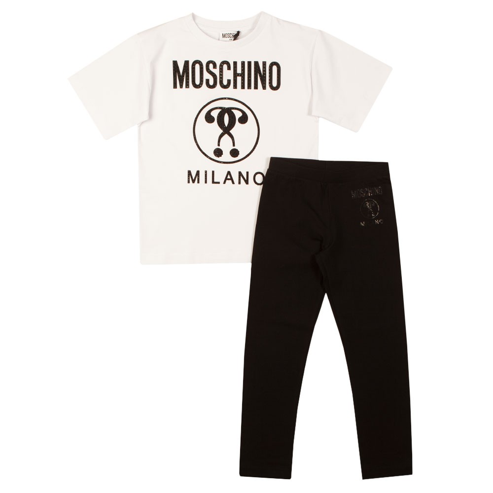 Stud Logo T Shirt & Legging Set