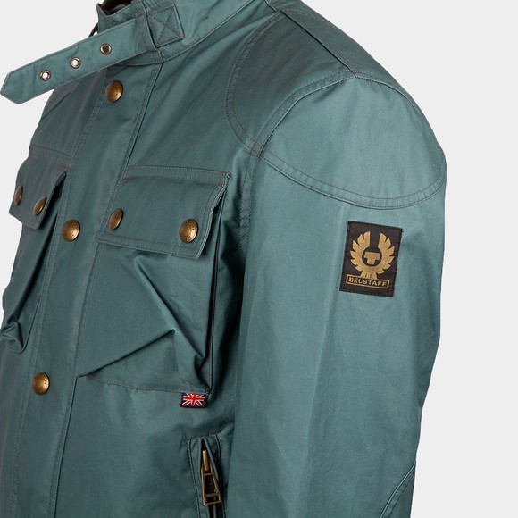 Belstaff Mens Turquoise Racemaster Wax Blouson main image