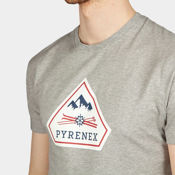 Pyrenex Mens Grey Karel T Shirt main image