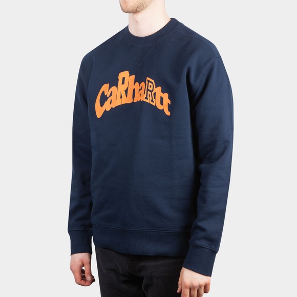 Carhartt WIP Mens Blue Amherst Sweatshirt main image