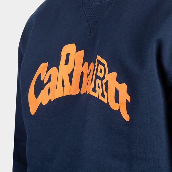 Carhartt WIP Mens Blue Amherst Sweatshirt main image