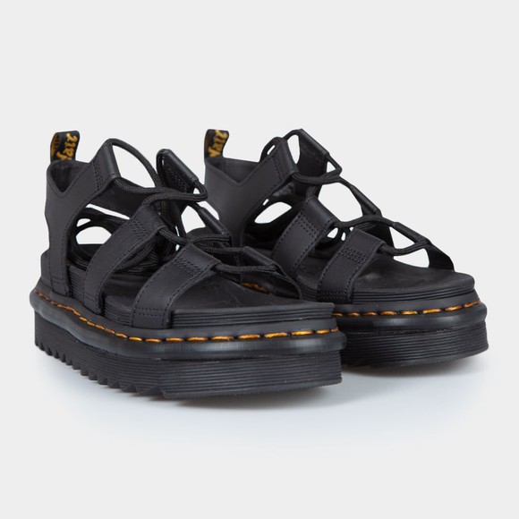 Dr. Martens Womens Black Nartilla Lace Up Sandal main image