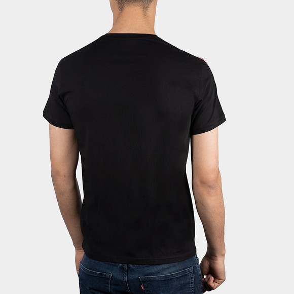 Emporio Armani Mens Black Shoulder Tape Stretch T Shirt main image