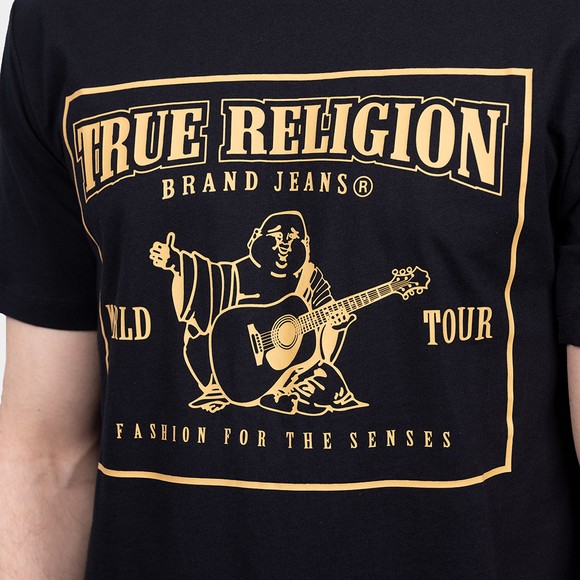 True Religion Mens Black SRS True T Shirt #3