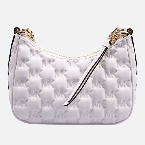 Michael Kors Womens White Small Chain Pouchette #3