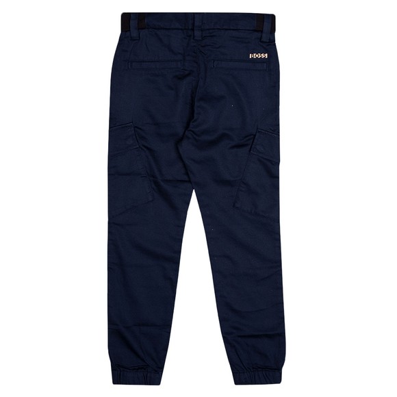 BOSS Boys Blue J24764 Cargo Pants main image