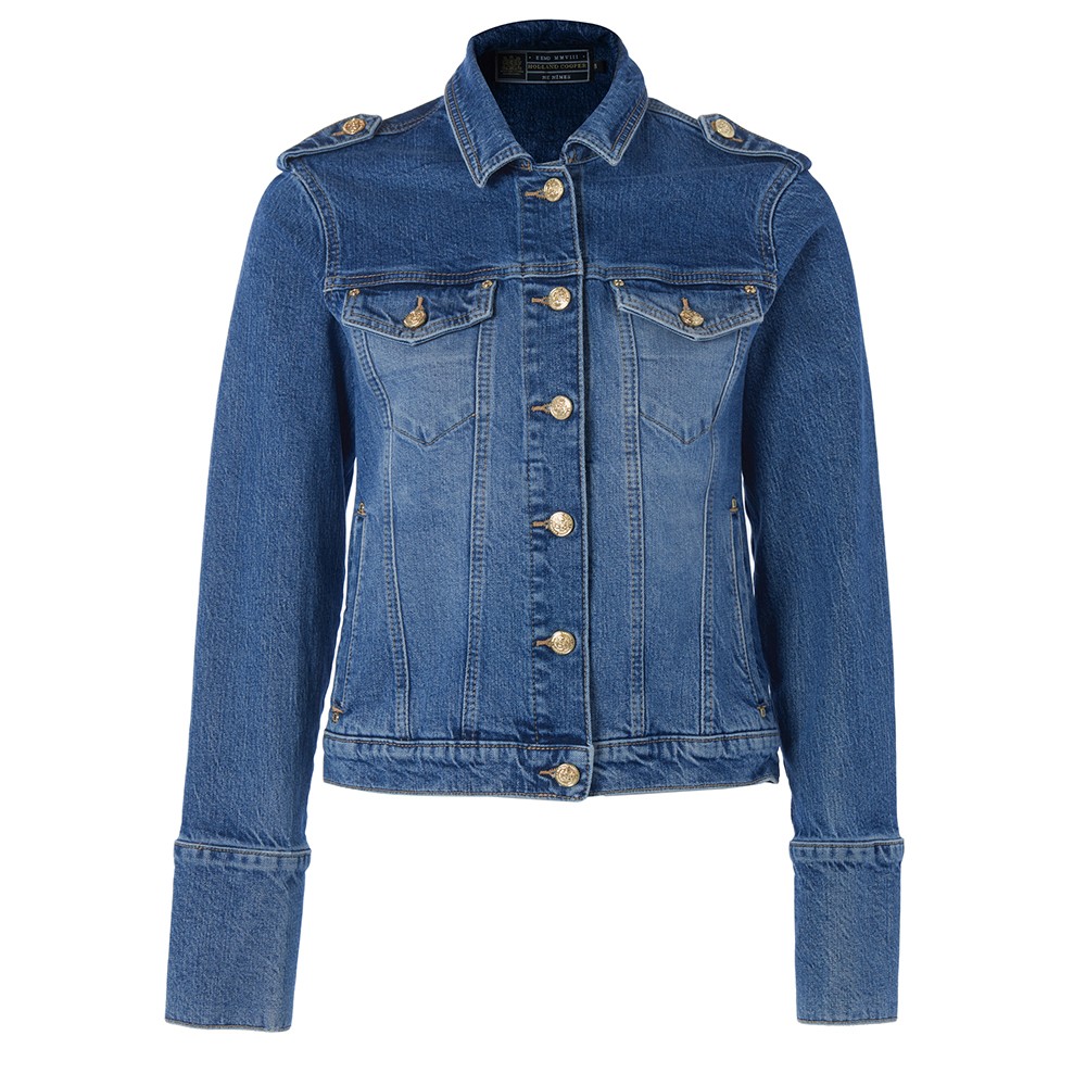 Holland Cooper Iconic Denim Jacket Oxygen Clothing