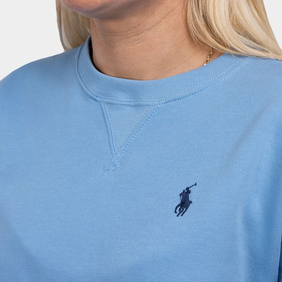 Polo Ralph Lauren Womens Blue Lightweight Sweatshirt #3