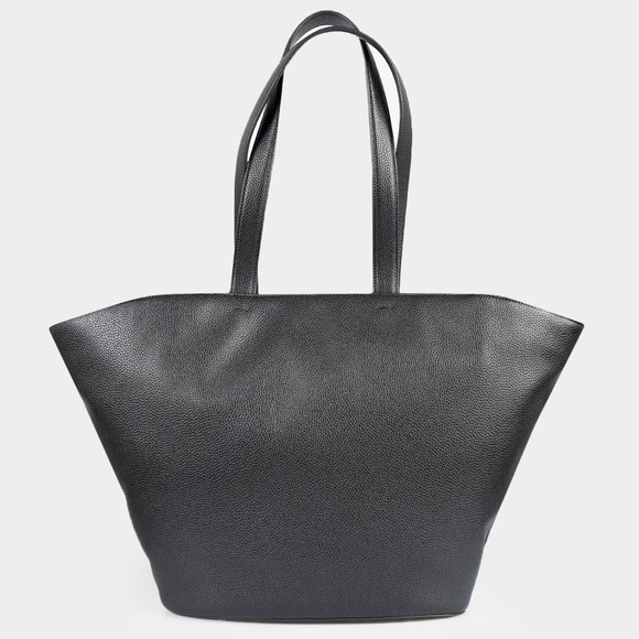 Vivienne Westwood Womens Black Vegan Johanna Curved Tote Bag #3