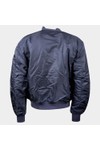 Alpha Industries Mens Blue MA1 Padded Bomber Jacket