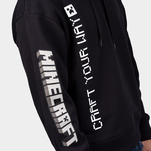 Lacoste X Minecraft Mens Black Hoody main image