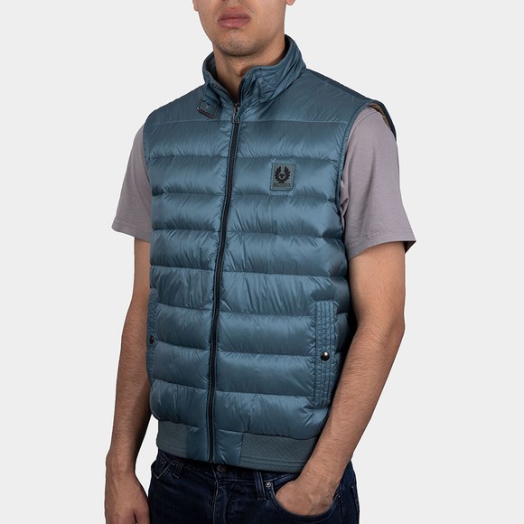 Belstaff Mens Turquoise Circuit Gilet #2