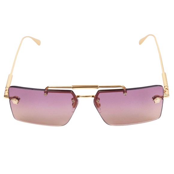 Versace Womens Clear Orange Fuchsia VE2245 Sunglasses main image