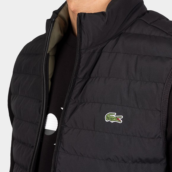 Lacoste Mens Black BH3981 Gilet main image