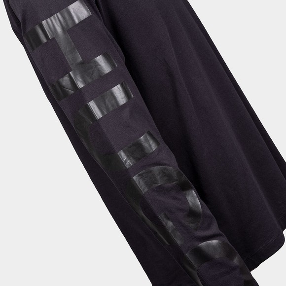 HUGO Mens Black Demeos LS T Shirt main image