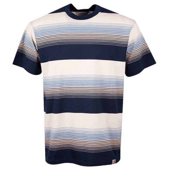 Carhartt WIP Mens Blue S/S Hanmore T-Shirt main image