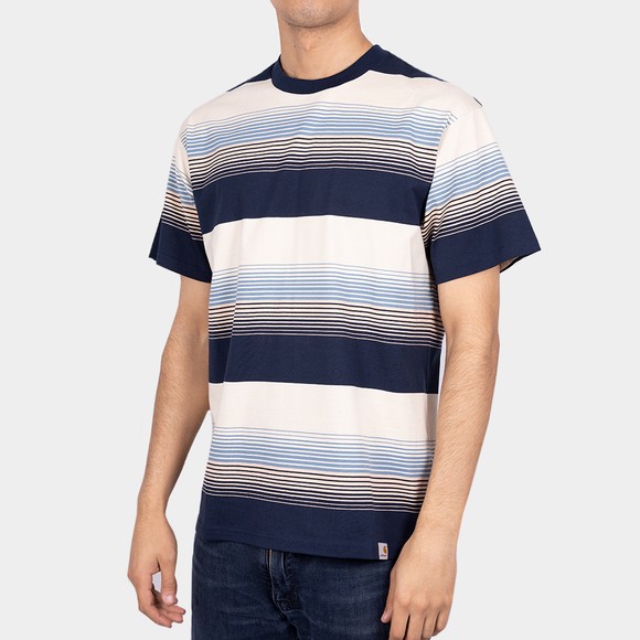 Carhartt WIP Mens Blue S/S Hanmore T-Shirt main image