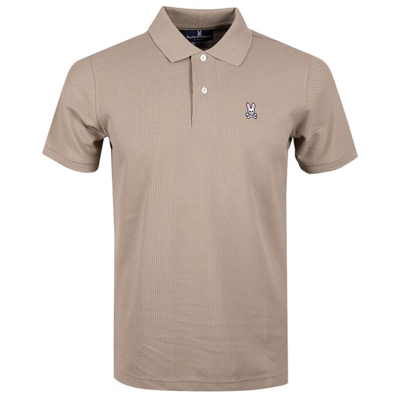 Psycho Bunny Mens Brown Classic Polo Shirt #1